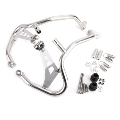 SILVER TANK CRASH BARS ENGINE PROTECTOR Fit for 2018-2021 BMW R1250GSA 2020 2019