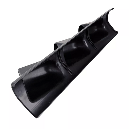 Universal 2" 52mm Triple 3 Hole A-Pillar Gauge Meter Pod Holder Display Race