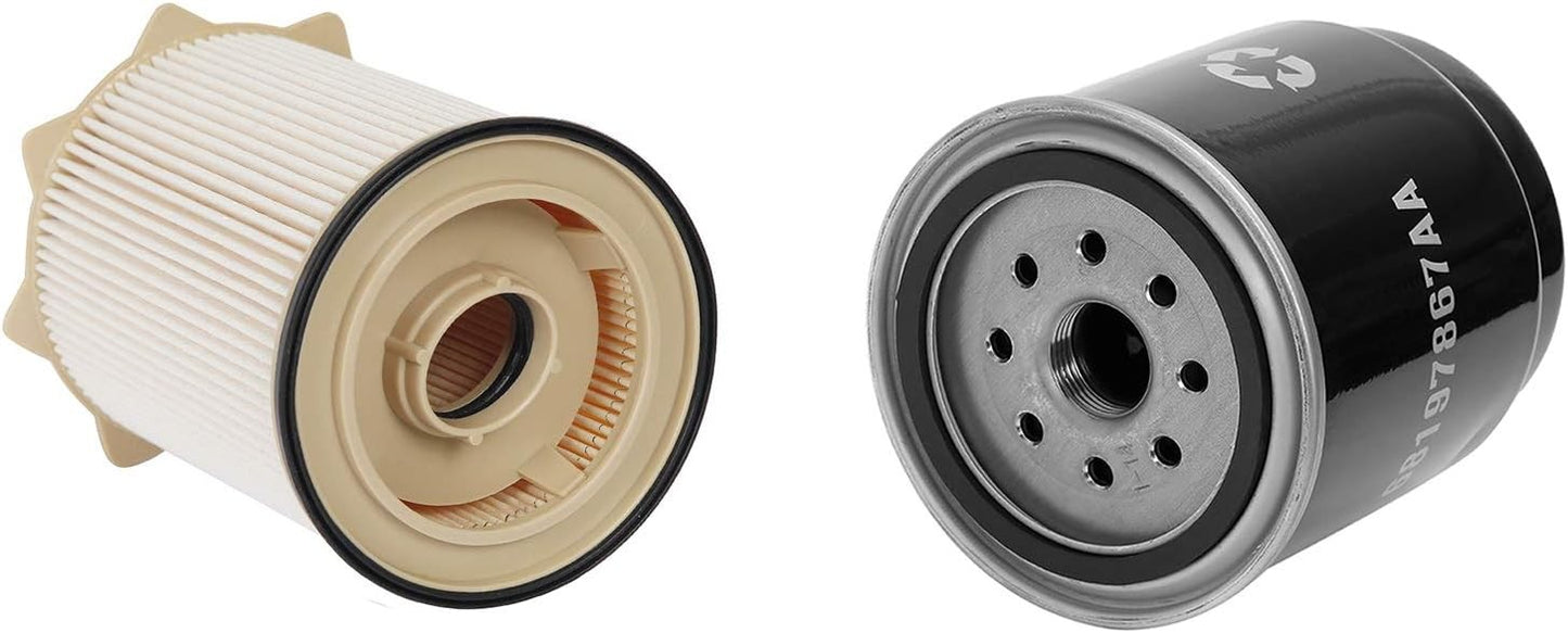 6.7L Cummins Oil & Fuel Filter Kit For 2013-2018 RAM 2500 3500 4500 5500 291AA