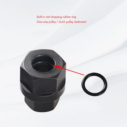 2PCS Pulley Removal Tool 33 Spline Hexagon Alternator Clutch Free Wheel For Car