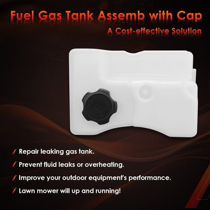 581290101 Fuel Gas Tank Assembly for Husqvarna Craftsman Poulan AYP Lawn Mower