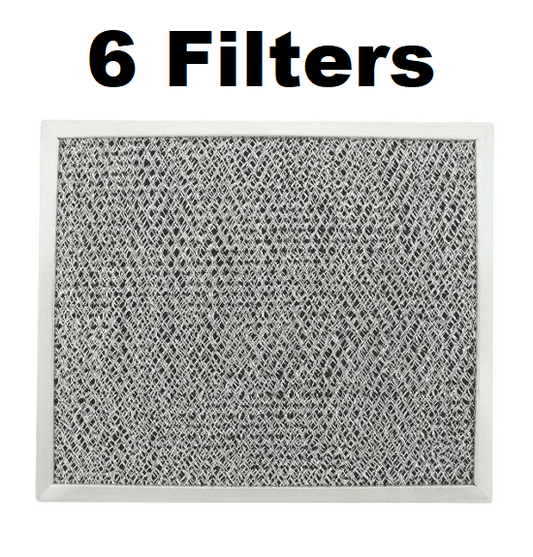 Solid Spare (6) Grease Filter for Maytag Jenn-Air 707929 708929 G-8518 11 3/8" x 14" x 1/8"