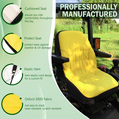 LP68694 Waterproof Tractors Seat Cover for John Deere 1025R & 2025R