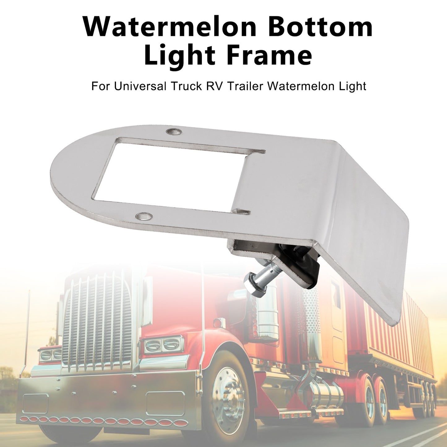 10x Watermelon Under Glow Frame Bracket Universal Clamp Style Mount For Truck RV