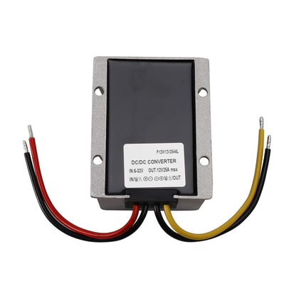6-32V to 12V 25A DC-DC Voltage Stabilizer Car Power Supply Regulator Waterproof