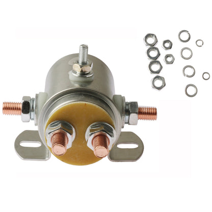 Solid Spare Solenoid Relay Switch For Prestolite & Ramsey Winch Golf Continuous Duty 5 Term