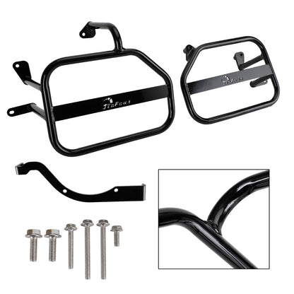Side Saddle Bag Mounting Bracket Black Fit For Honda Ct125 20-22 Trail 125 21-22