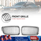 2PCS Chrome Front Kidney Grill Grille Fit BMW 7 Series E38 1994-2001