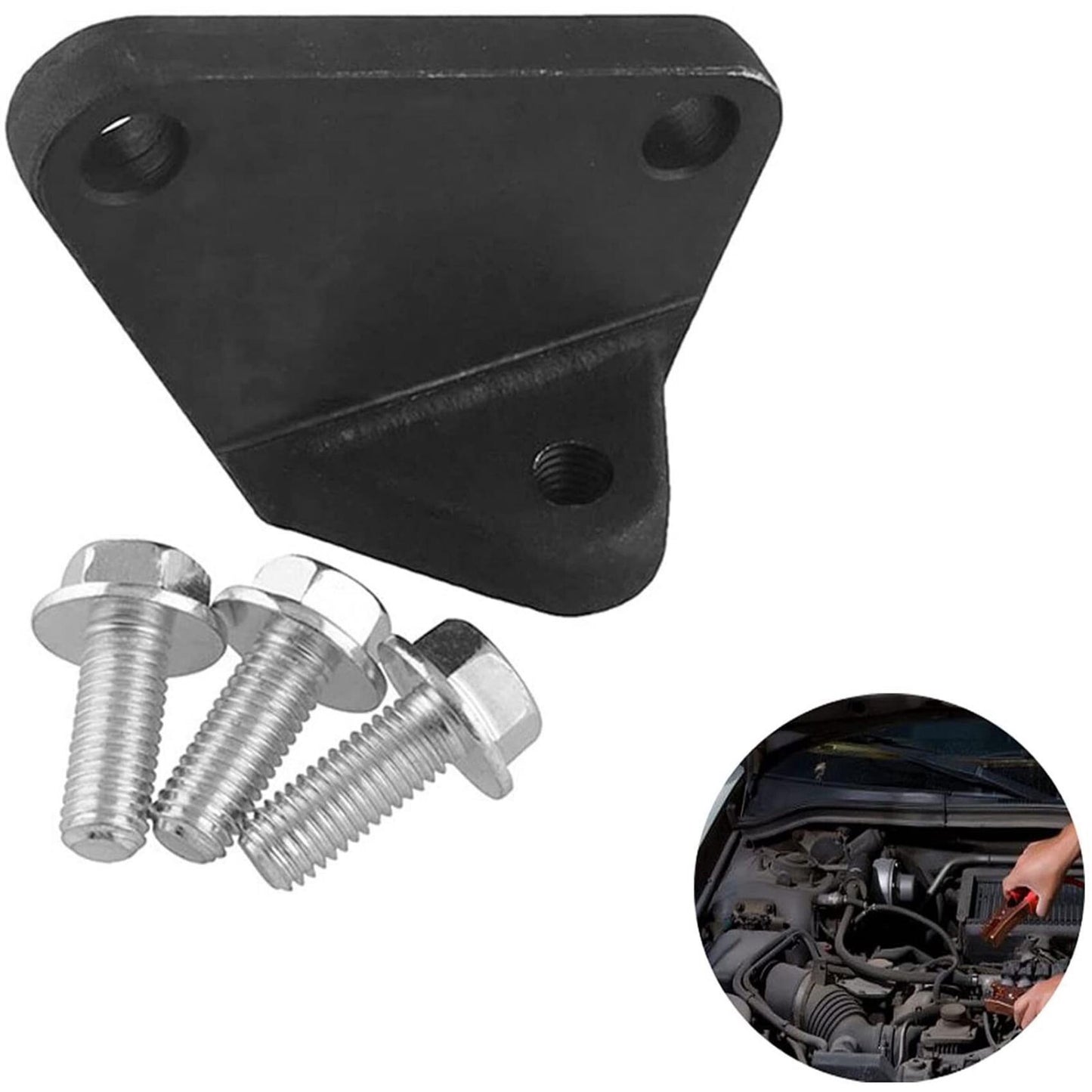 New Upgrade Exhaust Manifold Cylinder Head Repair Clamp Left Hand For Chevy