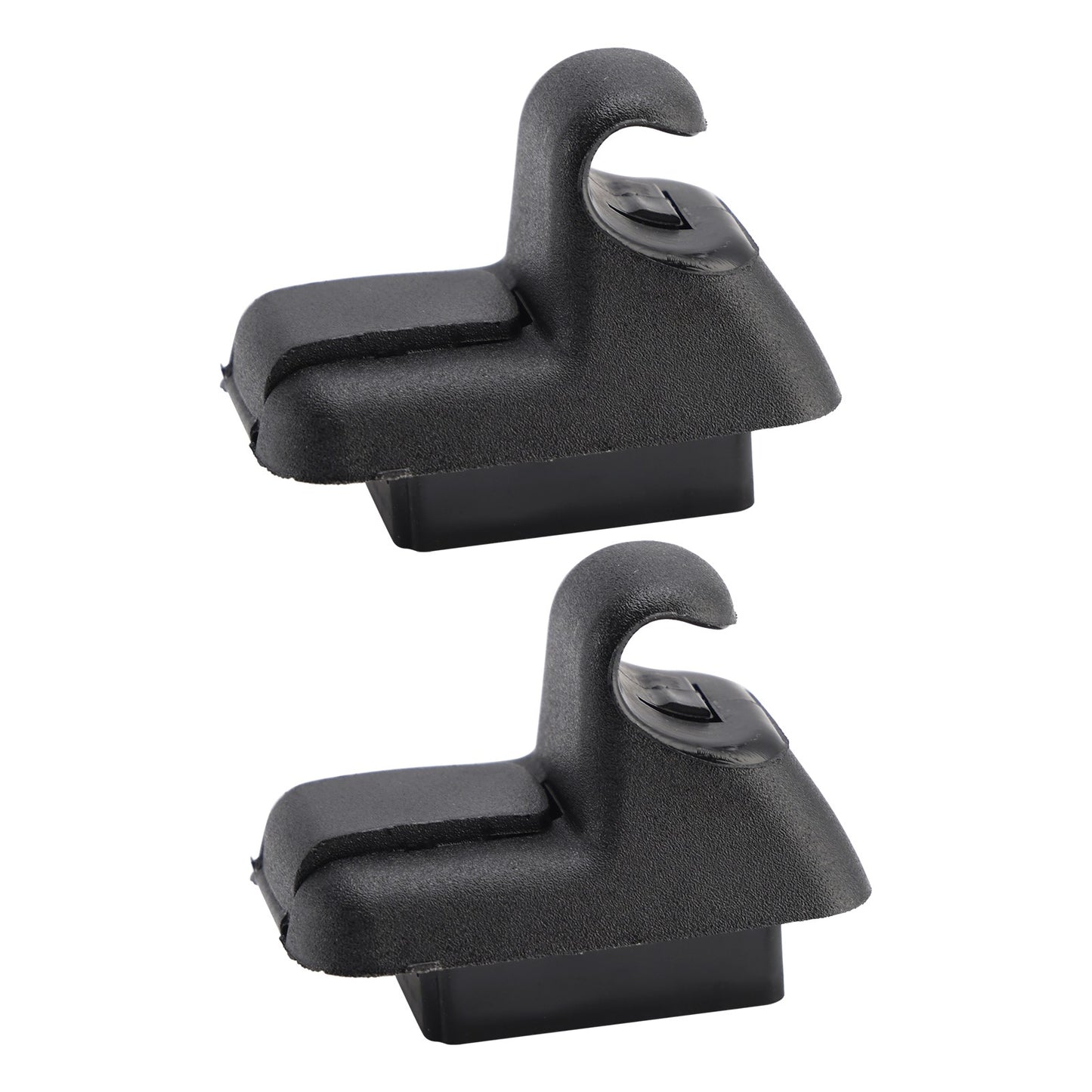 2x Black Sun Visor Clip 1RF14DX9AB Fit For Chrysler 300 Dodge Charger 2011-2020