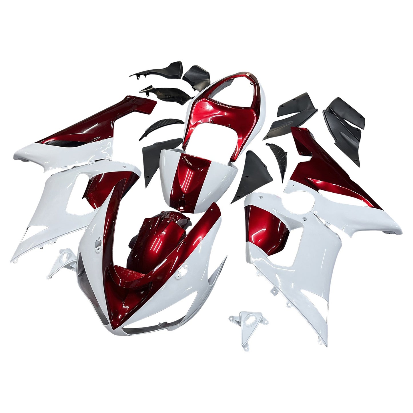 Amotopart Injection Fairing Kit Bodywork ABS For Kawasaki ZX6R 636 2005-2006 05`