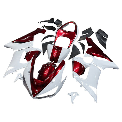 Amotopart Injection Fairing Kit Bodywork ABS For Kawasaki ZX6R 636 2005-2006 05`