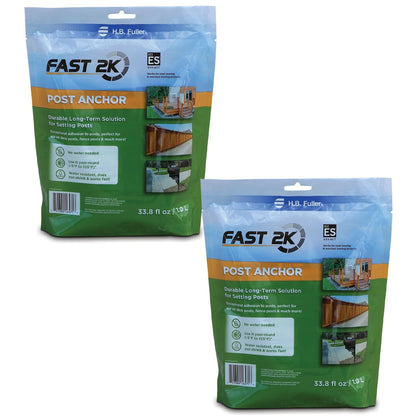 Fast 2K Post Anchor Mix Expanding Foam Concrete Alternative for Post Install (2)