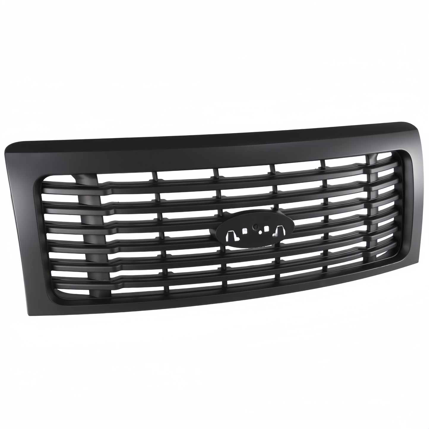 For Ford F-150 2009-2014 Front Upper Grille Assembly Matte Black AL3Z8200DPTM