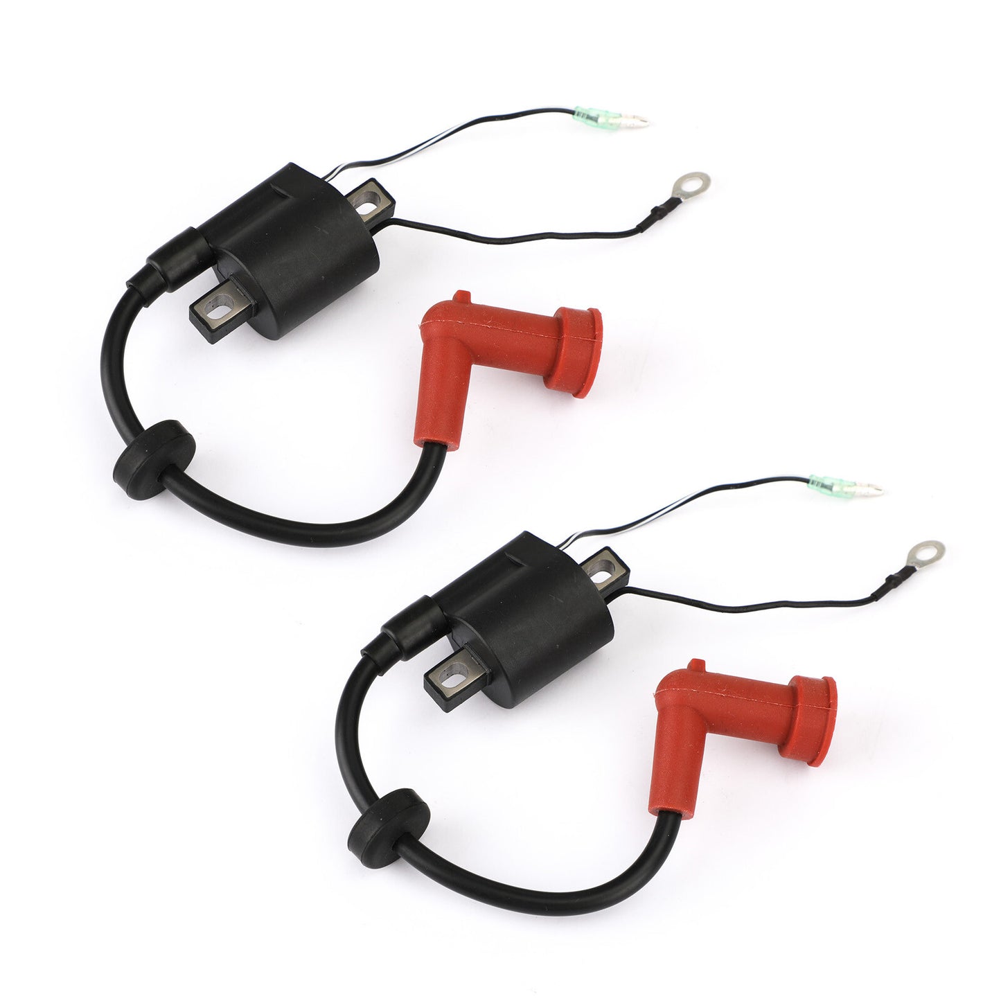 2x Outboard Engine Ignition Coil fit for Yamaha 40hp 40X E40X MHL 66T-85570-00 E