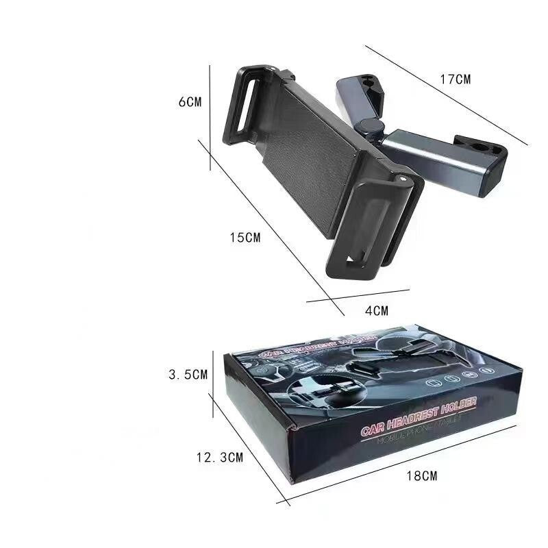 Car Seat Headrest Mount 360?? Tablet iPad Holder 4.7"-12.9" Universal