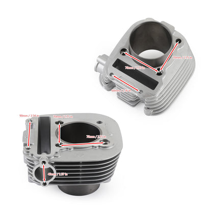 CYLINDER PISTON RINGS TOP END KIT SET Fit for Yamaha TTR225 TTR230 XT225 92-16