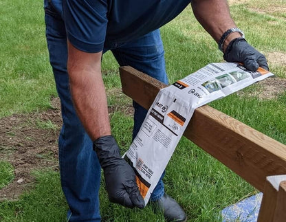 Fast 2K Deck Post Mix, Expanding Foam Concrete Alternative for Post Install (2)