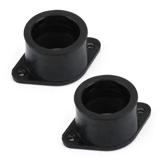 Set of 2 Manifold Carb Holder Insulator Intake Boot for Kawasaki KZ400 74-1978