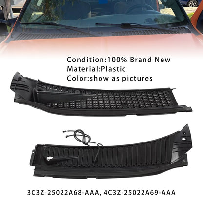 Windshield Wiper Cowl Vent Grille 3C3Z25022A68 For Ford F250 F350 1999-2007