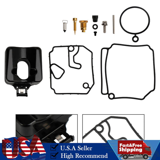 Carburetor Carb Rebuild Kit fit for Yamaha 2 Stroke 40HP 50HP Outboard Motor