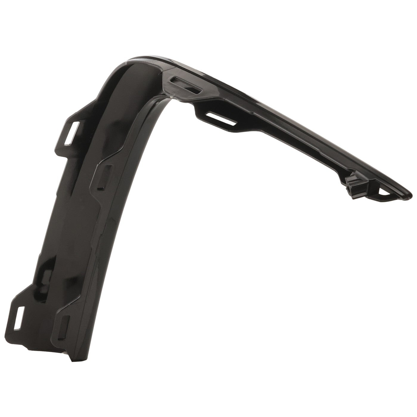 Front Bumper Molding Trim For 2023-2025 Honda Pilot Gloss Black Left Driver Side