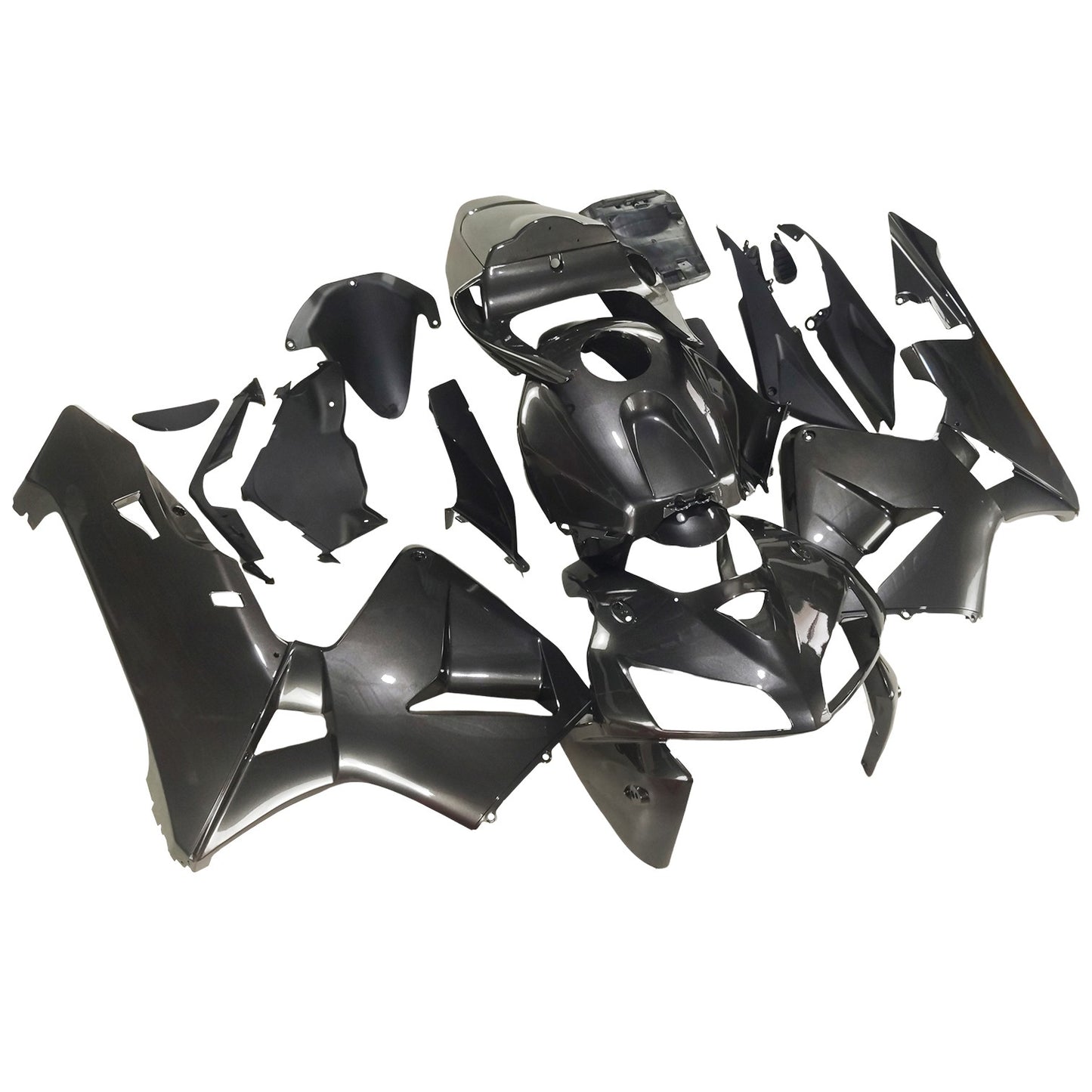 Amotopart Injection Fairing Kit Bodywork For Honda CBR600RR 2005-2006 F5 black
