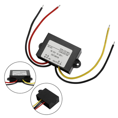 DC-DC 12V-24V 1A 24W Step Up Car Power Supply Converter Regulator Waterproof