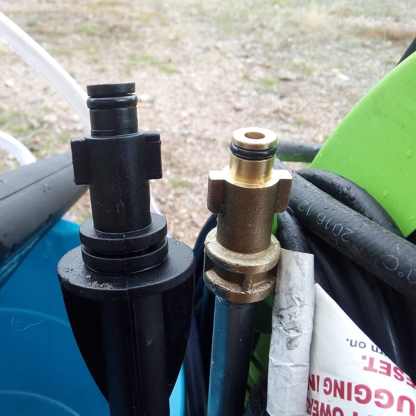 Replace for 1/4'' Pressure Washer Gun Adapter with 5 Nozzle Ryobi Portland Husky