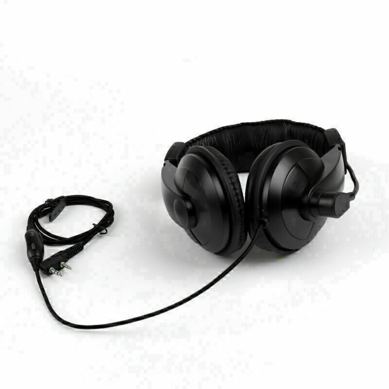 ??️5x Heavy Duty Overhead Headset Boom Mic PTT For Kenwood Puxing Baofeng Radio