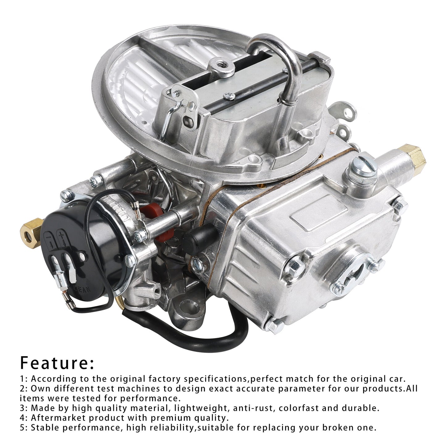 Marine Carburetor 500 CFM Electric Choke 0-80402-2 For Holley 2300 Gas