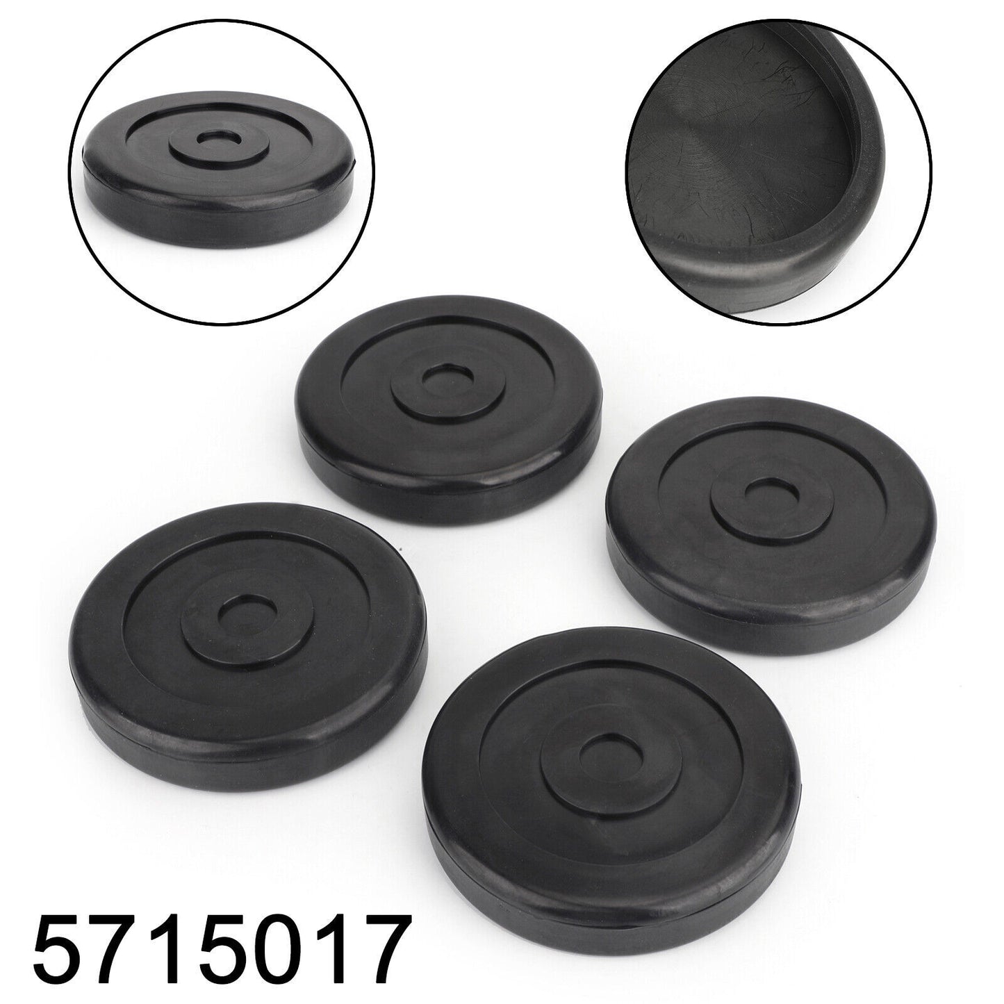 ROUND Rubber Arm Pads For BENDPAK lift DANMAR Lift SET OF 4 HD slip #5715017