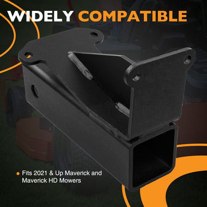 093-1136-98 Black 2" Trailer Hitch Kit For Bad Boy, Maverick 2021-UP