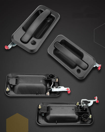 4X Outside Exterior Door Handle Front & Rear Side For 2003-09 Hummer H2 15104792