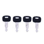 Solid Spare 4 Keys 459A RC461-53930 For Kubota Mini Excavator Skid Steer Loader SVL75