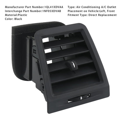 Left Side Heat Air Conditioning A/C Outlet Vent For Dodge Challenger 1QL41XDVAA