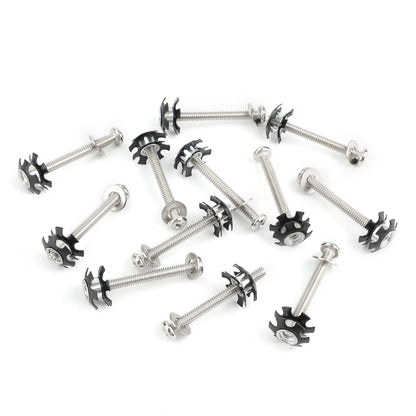 12 RV LADDER REPAIR KIT nuts Stainless Bunk Motorhome Parts Camper Trailer Coach