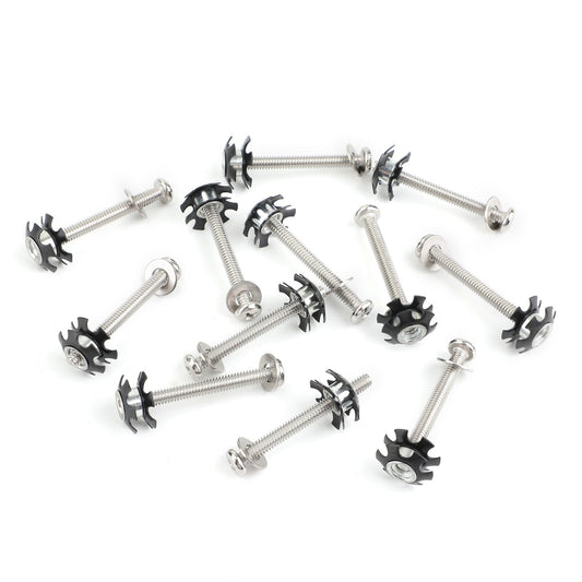 12 RV LADDER REPAIR KIT nuts Stainless Bunk Motorhome Parts Camper Trailer Coach