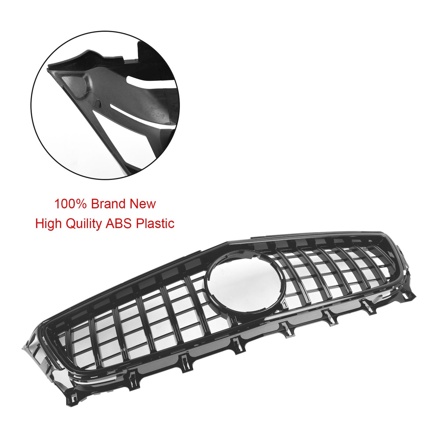 Front Grill Grille Fit Mercedes-Benz W218 CLS ClS350/500/550 2011-2014 GT