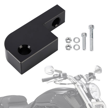 Headlight Forward Extension Bracket Mounting Block For Dyna T-Sport FXDL FXDF