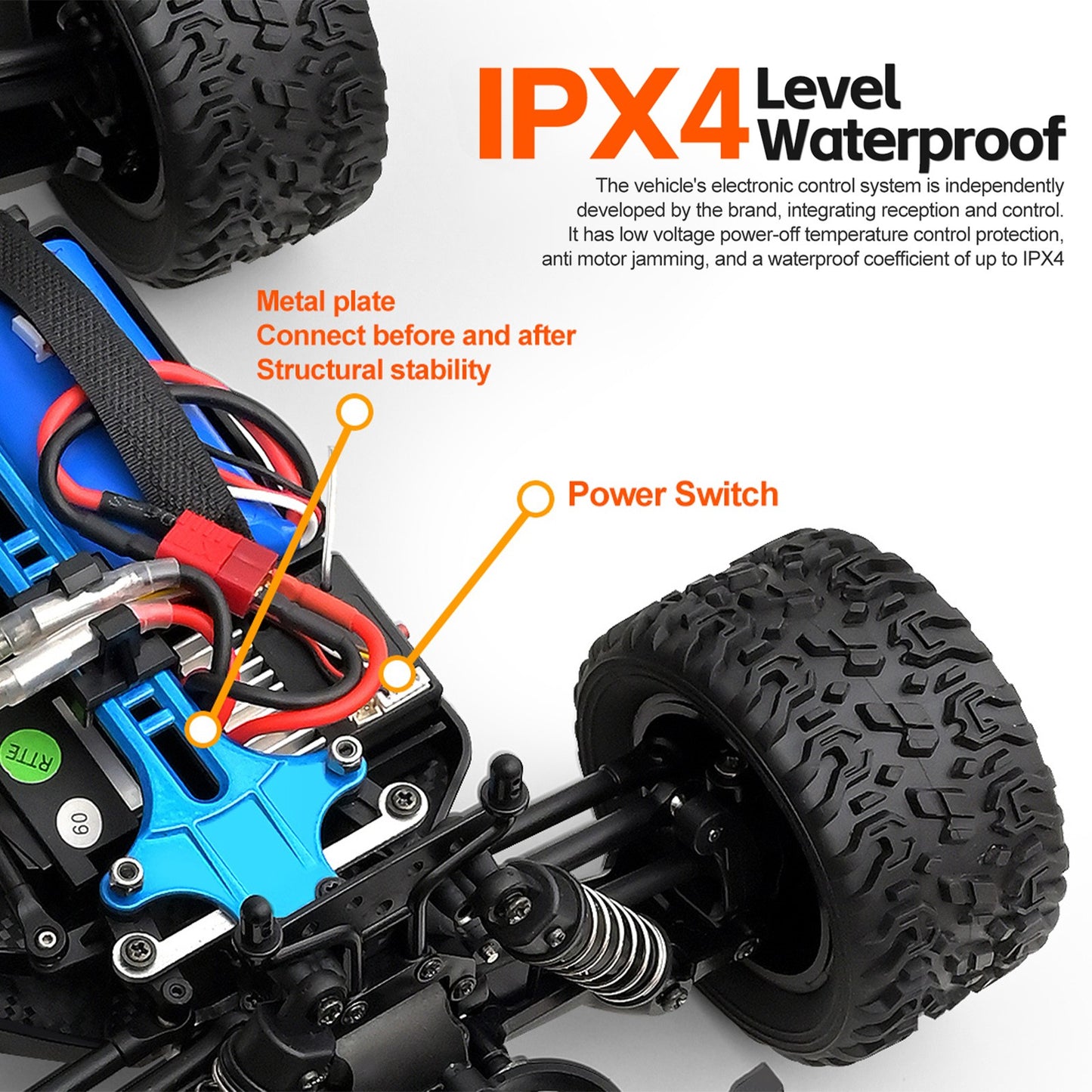 ??Wltoys 1:16 RC electric four-wheel drive large legged off-road vehicle