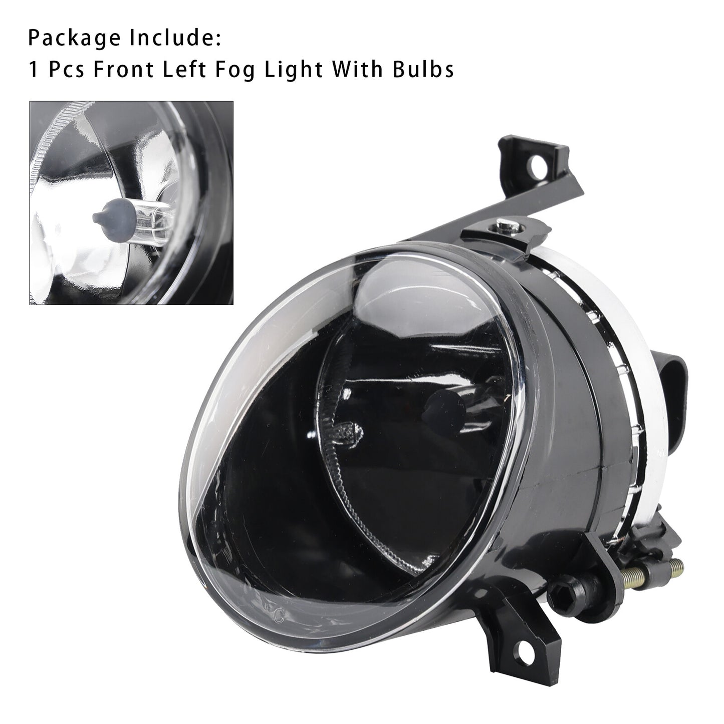1 Pcs Front Left Fog Light  For Volkswagen Caddy 2004-2011 Touran 2003-2008