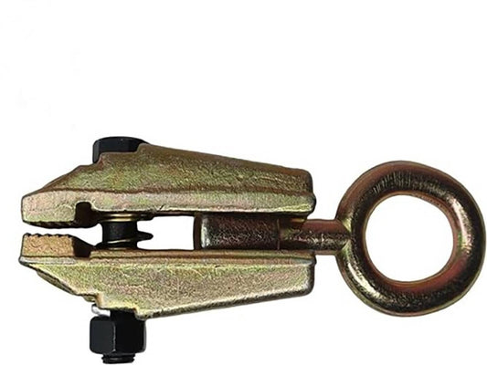 Solid Spare Self-Tightenin?g grips 5 Ton Straight Way Frame Back Body Repair Pull Clamp