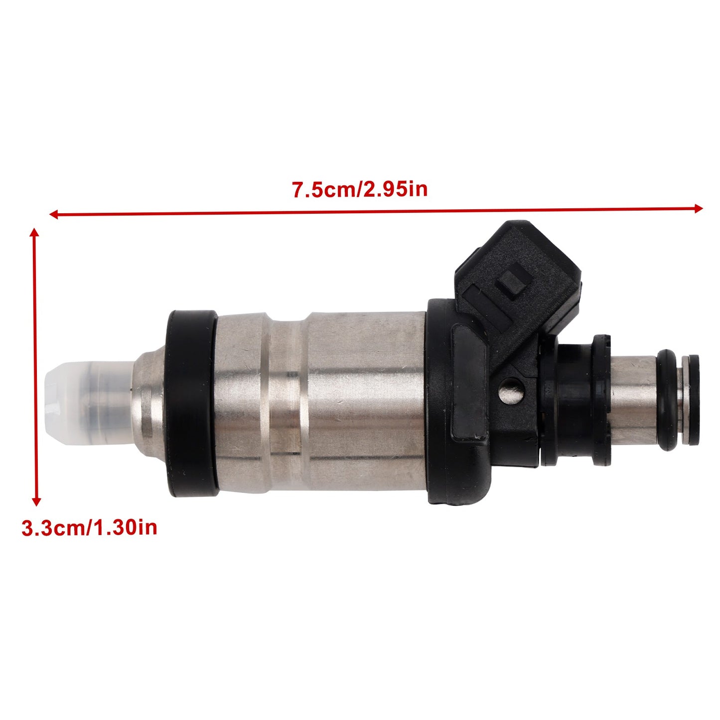 4PCS Fuel Injector 06164-P0A-000 Fit Honda Accord Prelude Civic 1990-1997