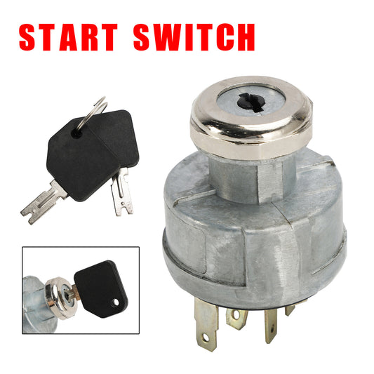 Ignition Starter Switch 3 Positions Anti Restart For Pollak 31-297 4292483