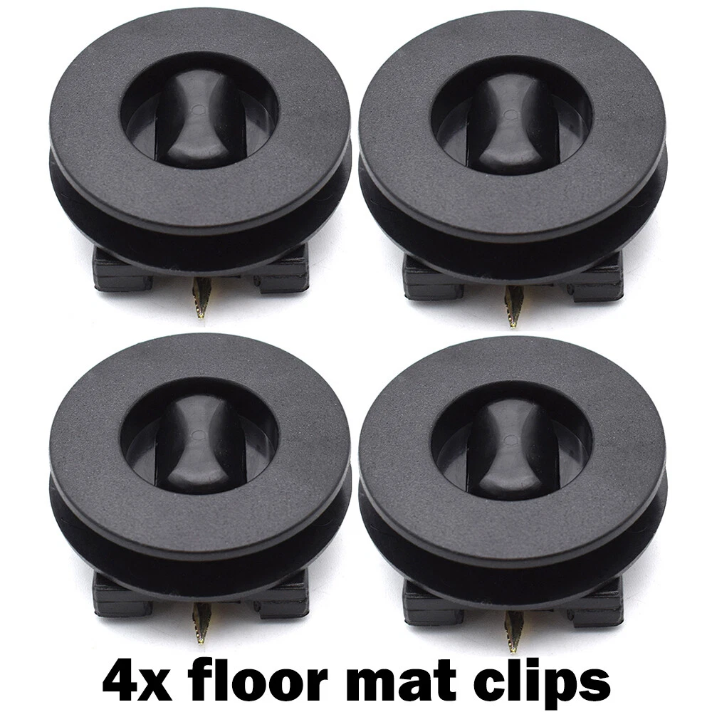 4X Car Floor Mat Clips Carpet Fixing Retainer Universal Grips Clamps Holder