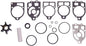 Solid Spare Sierra International 18-3217 Impeller Kit for Mercury