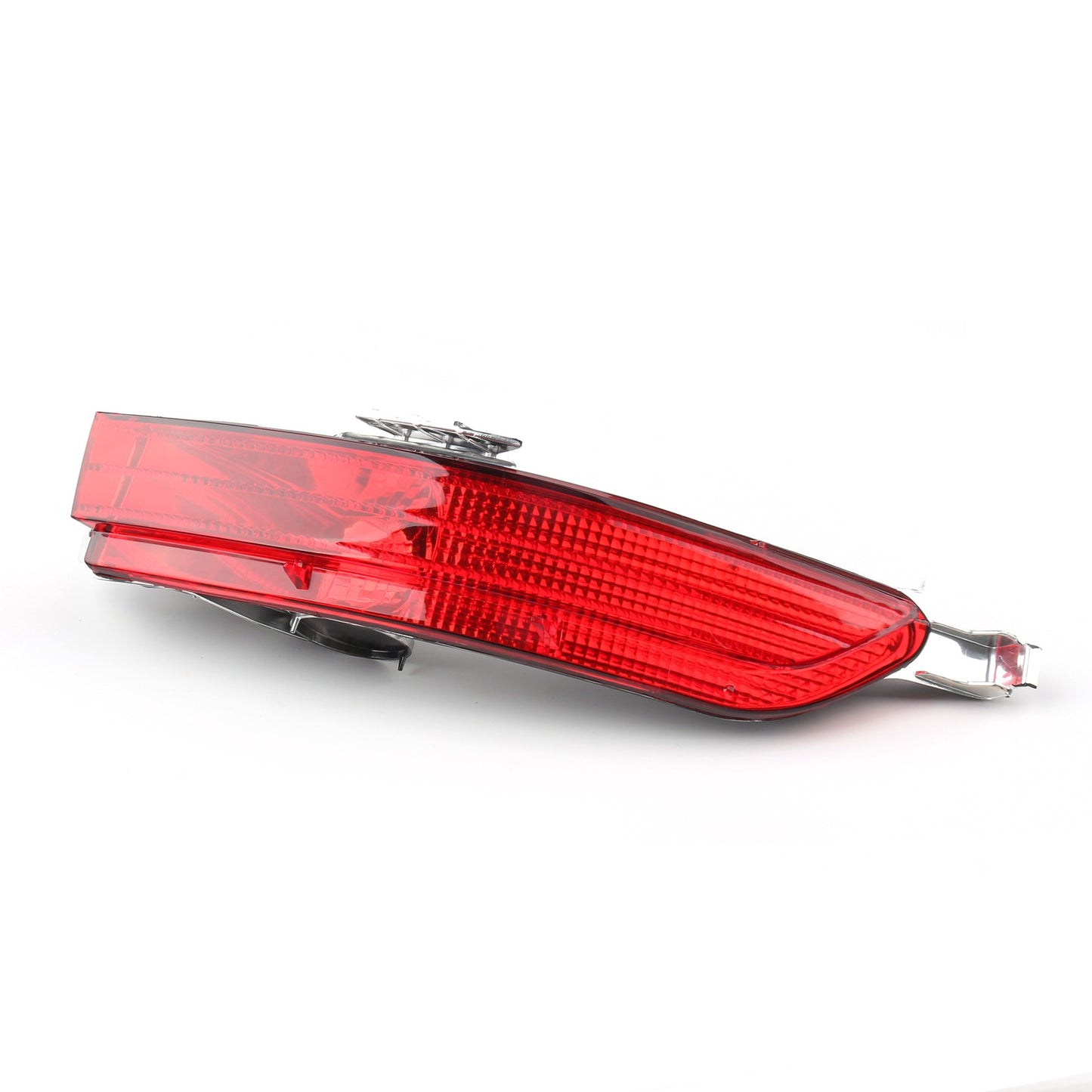 1Pair Red Rear Fog Lamp Bumper Cover Reflector For VW Touareg 2011-2014