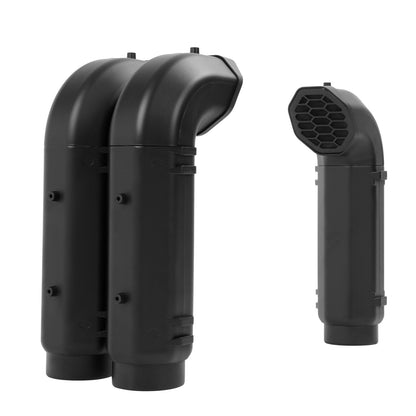 Solid Spare Snorkel Riser Kit For Polaris 2016-2021 RZR Turbo 4/S/S 4/XP/XP 4 Painted Black