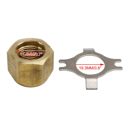 Propeller Nut with Locking Plate fit for Mercury Mercruiser 11-8M0056234